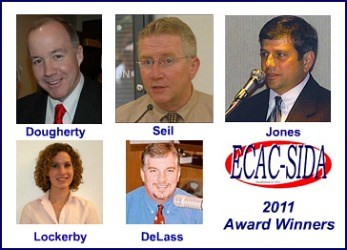 2011 ECAC-SIDA awards announced; CoSIDA members to be honored for outstanding achievements